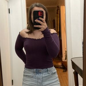 Abercrombie&Fitch off the shoulder top